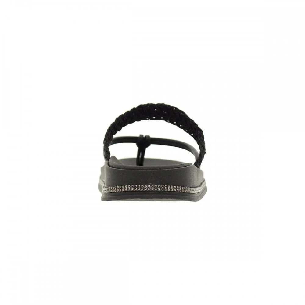 Chinelo Moleca 5509.200 Papete Dedo Feminino Preto 4