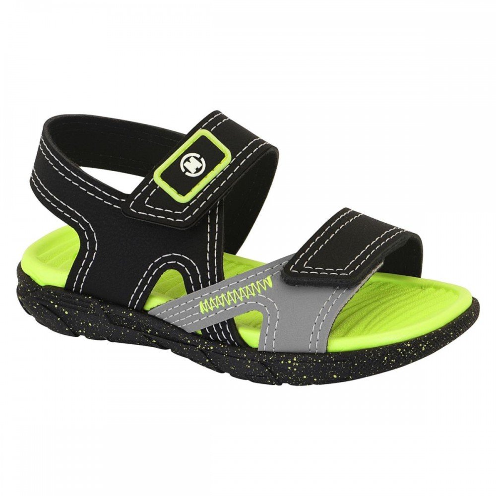 Sandalia Molekinho 2135.763 Papete Infantil Preto 3