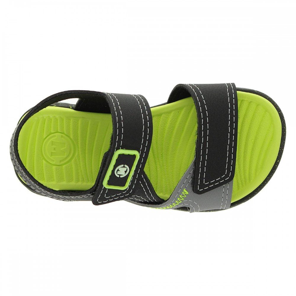 Sandalia Molekinho 2135.763 Papete Infantil Preto 6