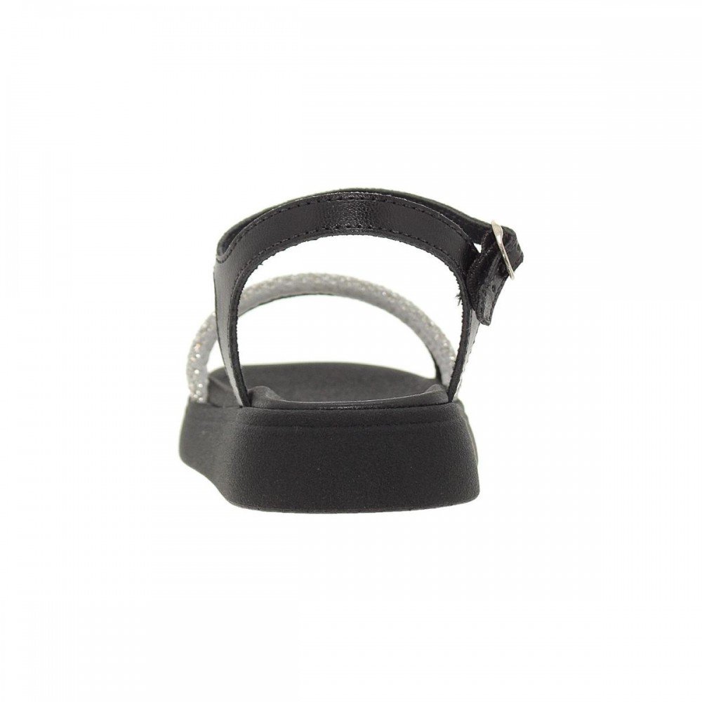 Sandalia Molekinha 2733.101 Papete Infantil Preto 4