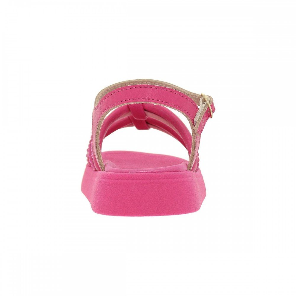 Sandalia Molekinha 2733.103 Papete Infantil Rosa 4