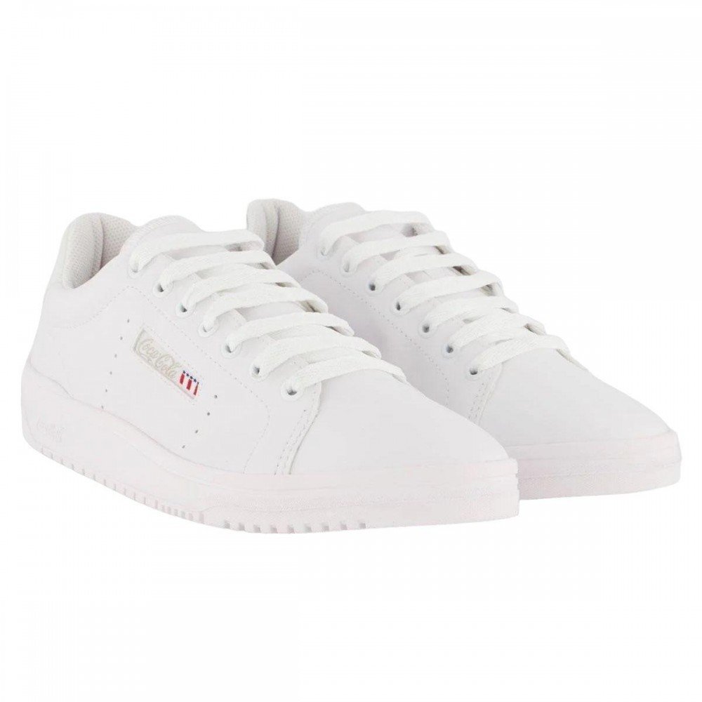 Tenis Coca Cola Cc2324 March Maverick Masculino Branco 2