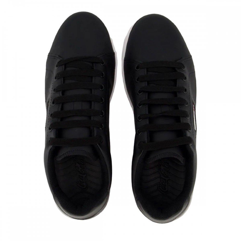 Tenis Coca Cola Cc2324 March Maverick Masculino Preto 4