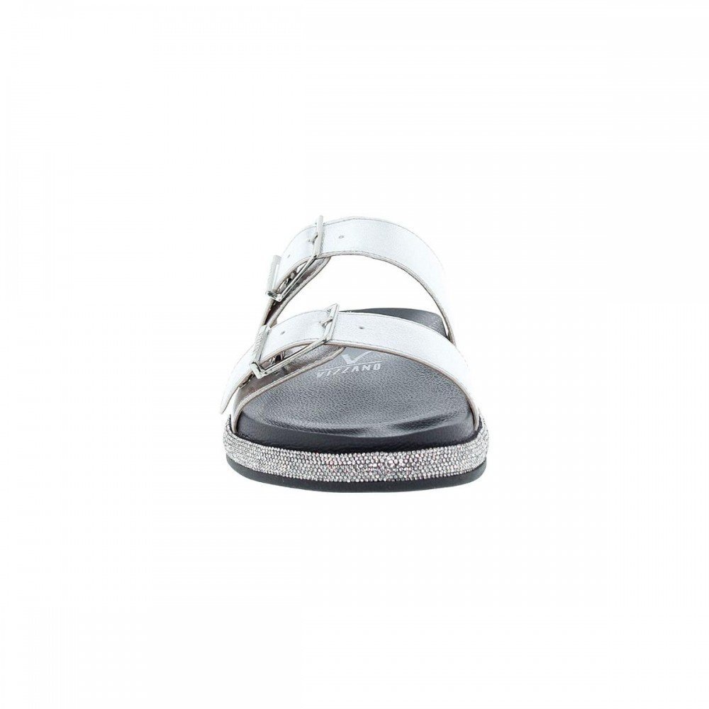 Chinelo Vizzano 6507.202 Fivelas Metalizado Feminino Prata 3