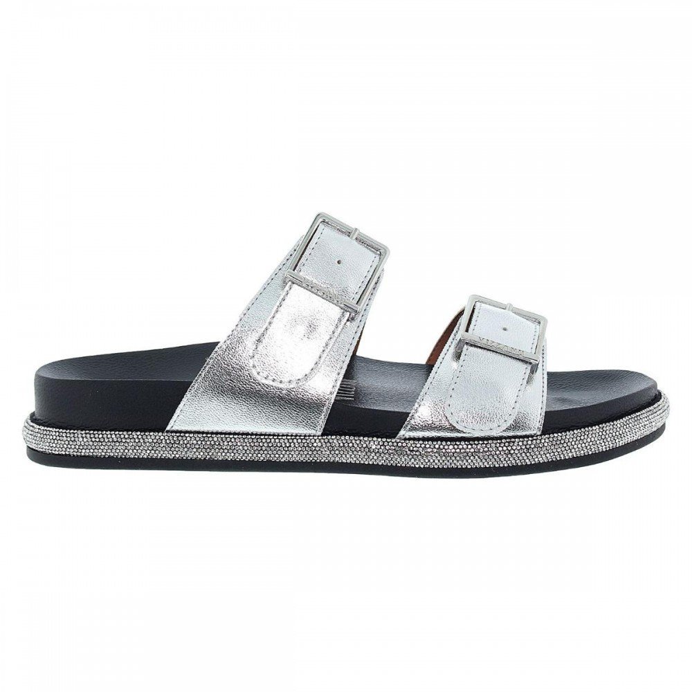 Chinelo Vizzano 6507.202 Fivelas Metalizado Feminino Prata 5
