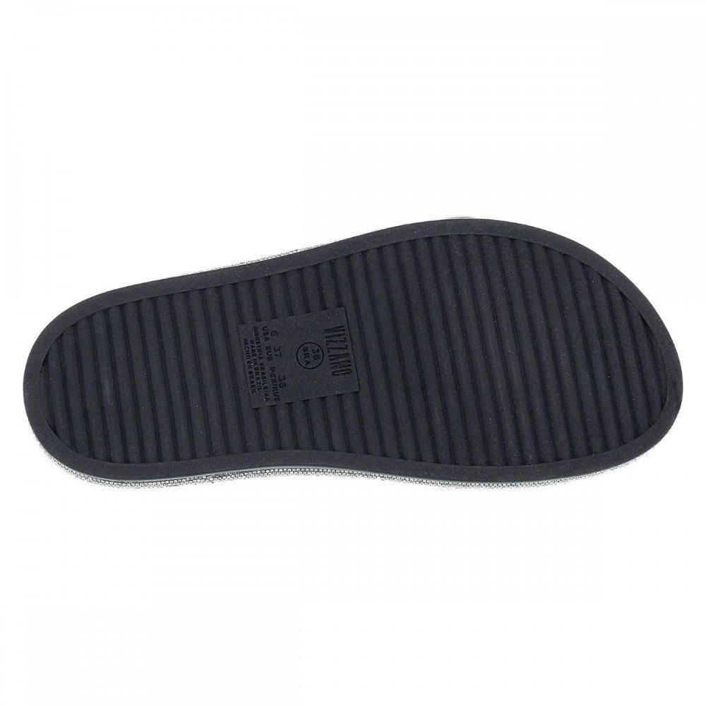 Chinelo Vizzano 6507.202 Fivelas Metalizado Feminino Prata 7