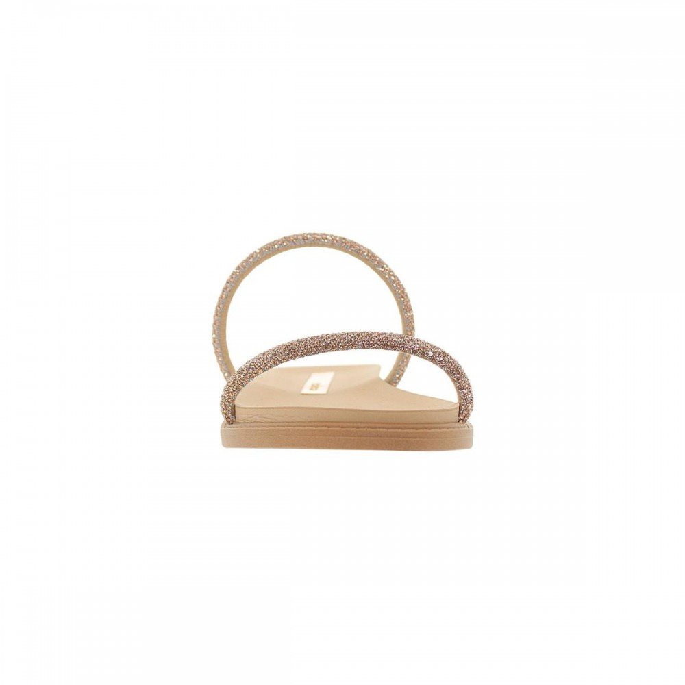 Chinelo Moleca 5443.217 Rasteira Feminino Bege 3