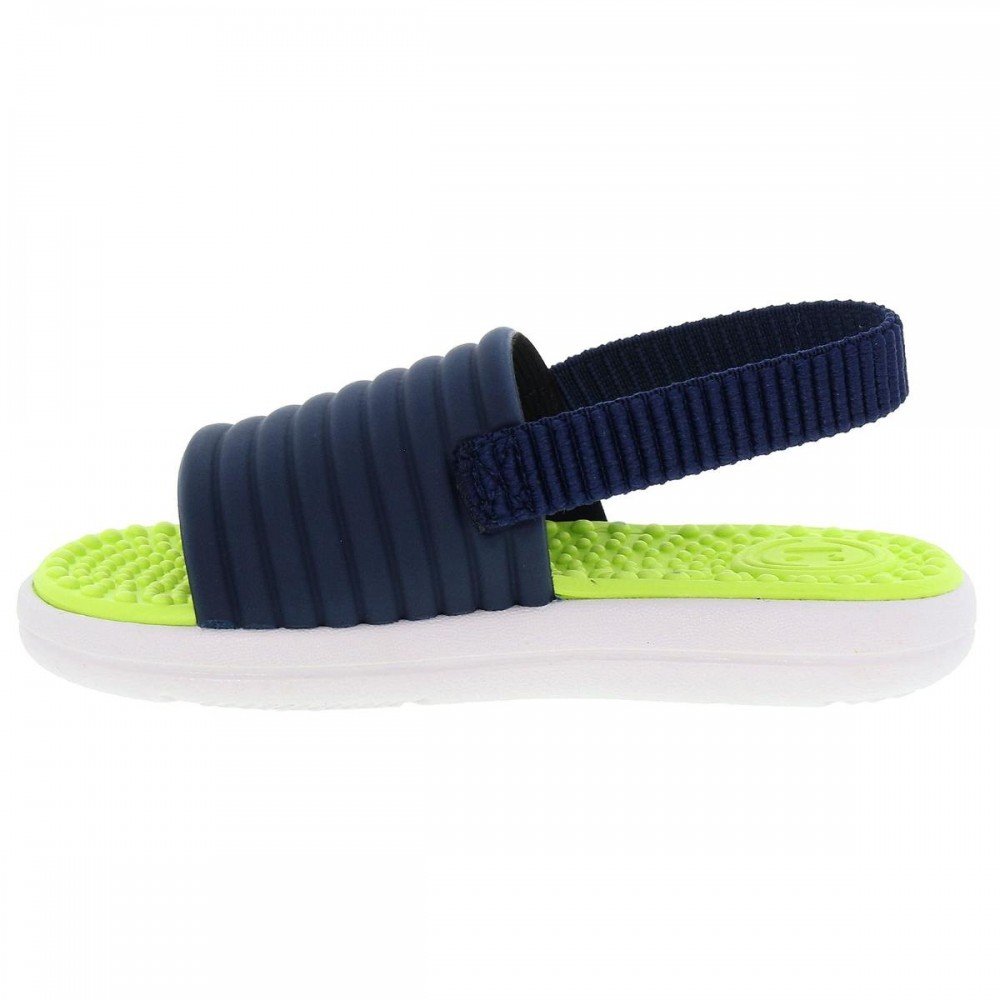 Sandalia Molekinho 2619.206 Papete Infantil Azul 5