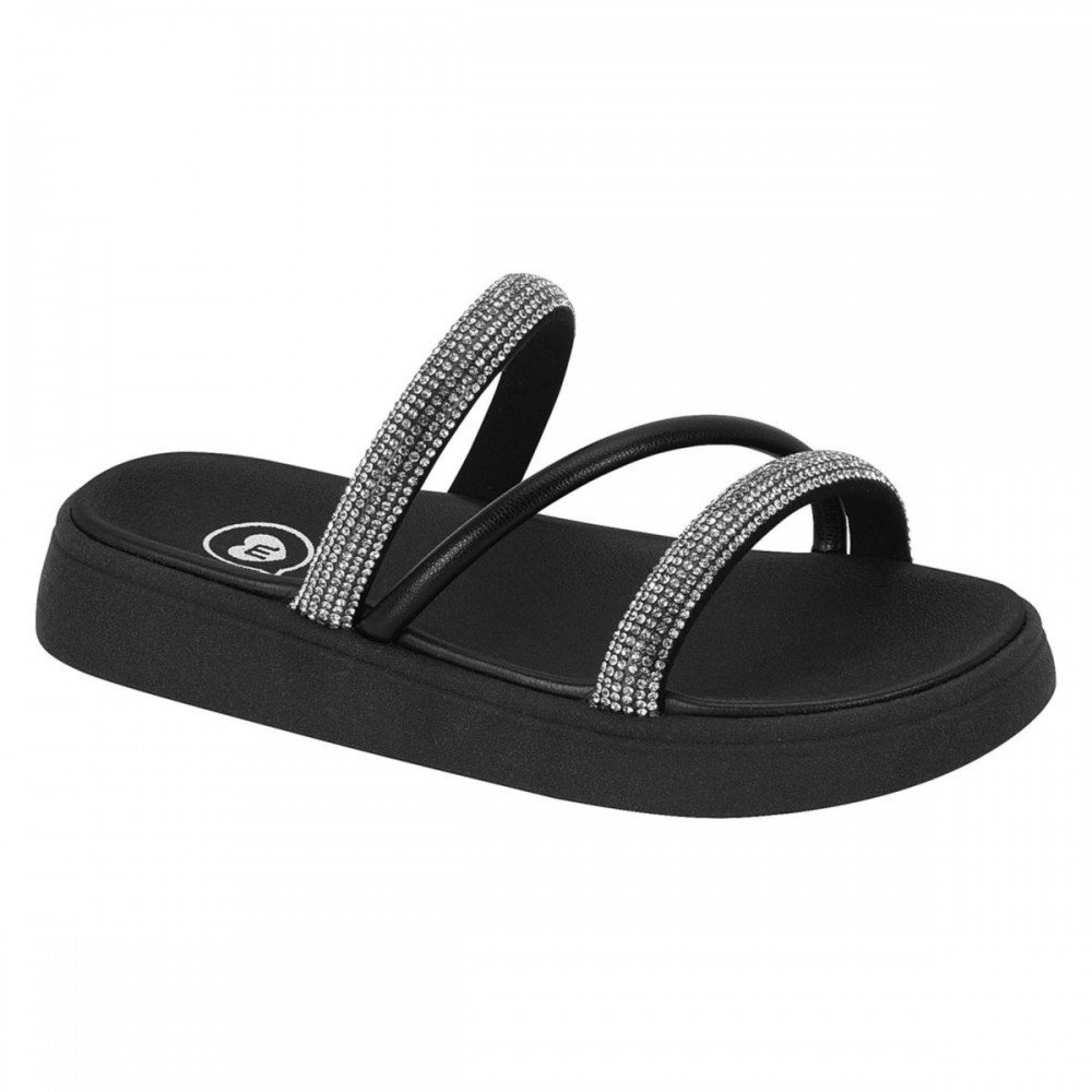 Chinelo Molekinha 2358.100.28245 Papete Infantil Preto 1