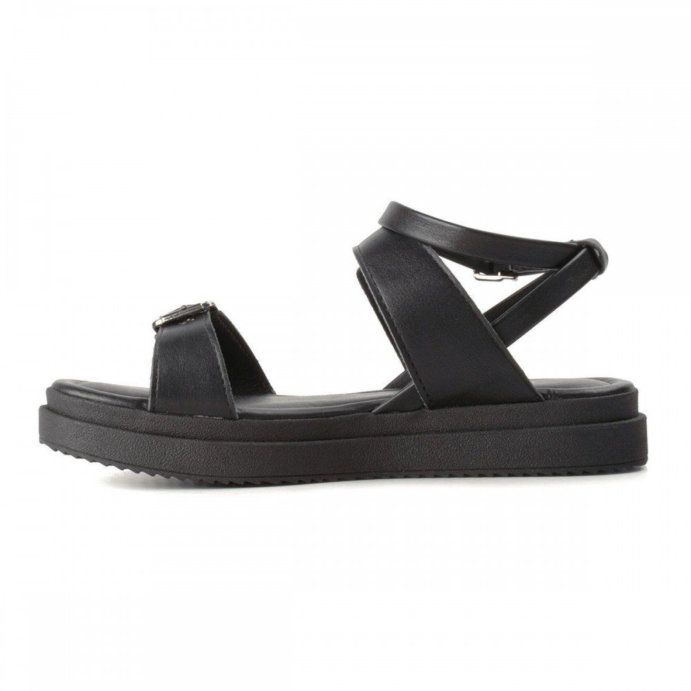 Sandalia Dakota Y7861 Flatform Fivelas Feminino Preto 2