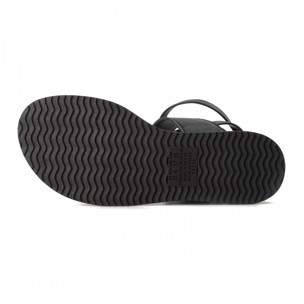 Sandalia Dakota Y7861 Flatform Fivelas Feminino Preto 8