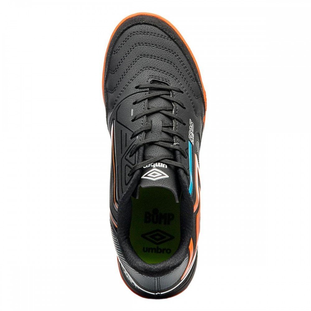 Chuteira Umbro Pro 5 Bump Club 163 Indoor Masculino Preto 4
