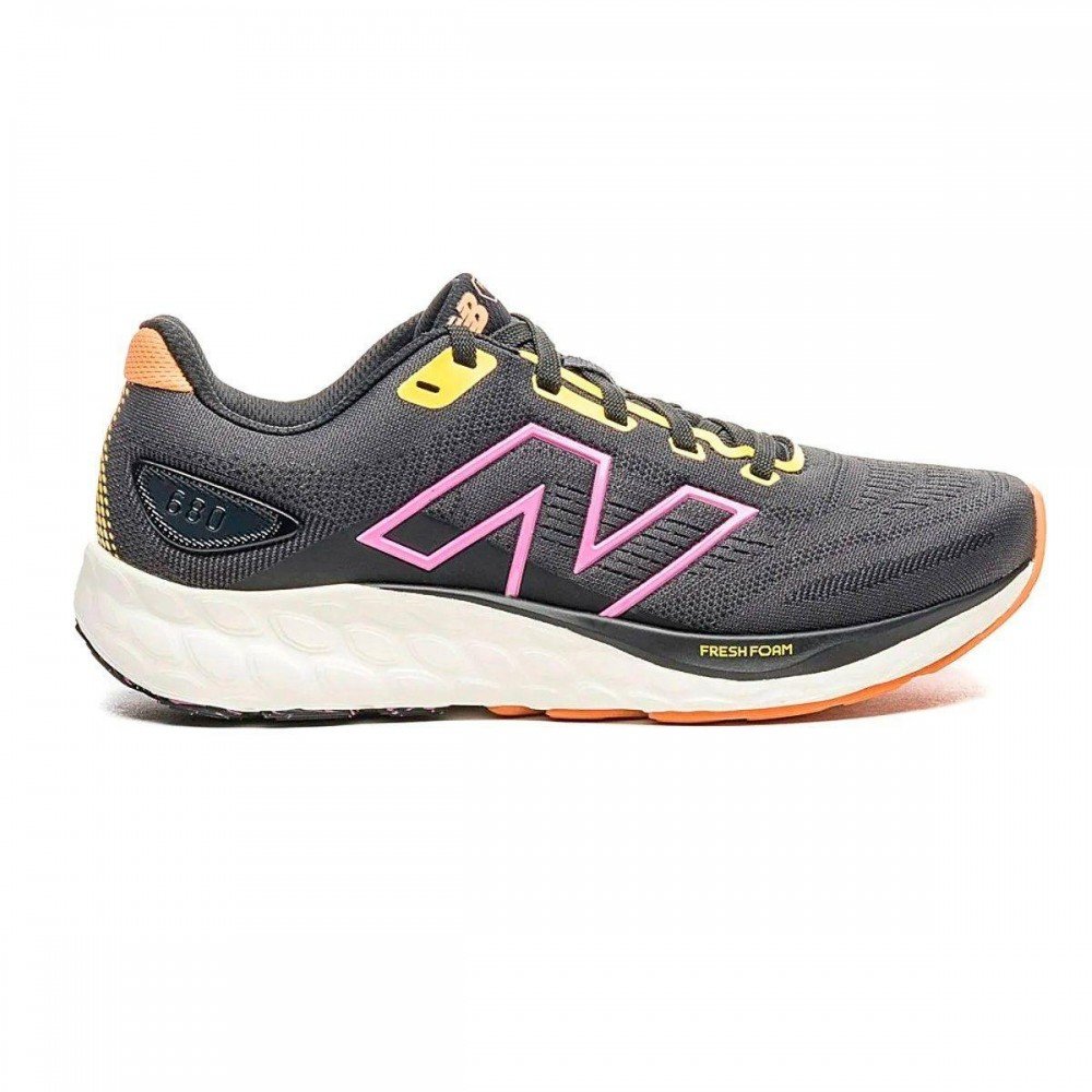 Tenis New Balance 680v8 W680zl8 Feminino Cinza 1