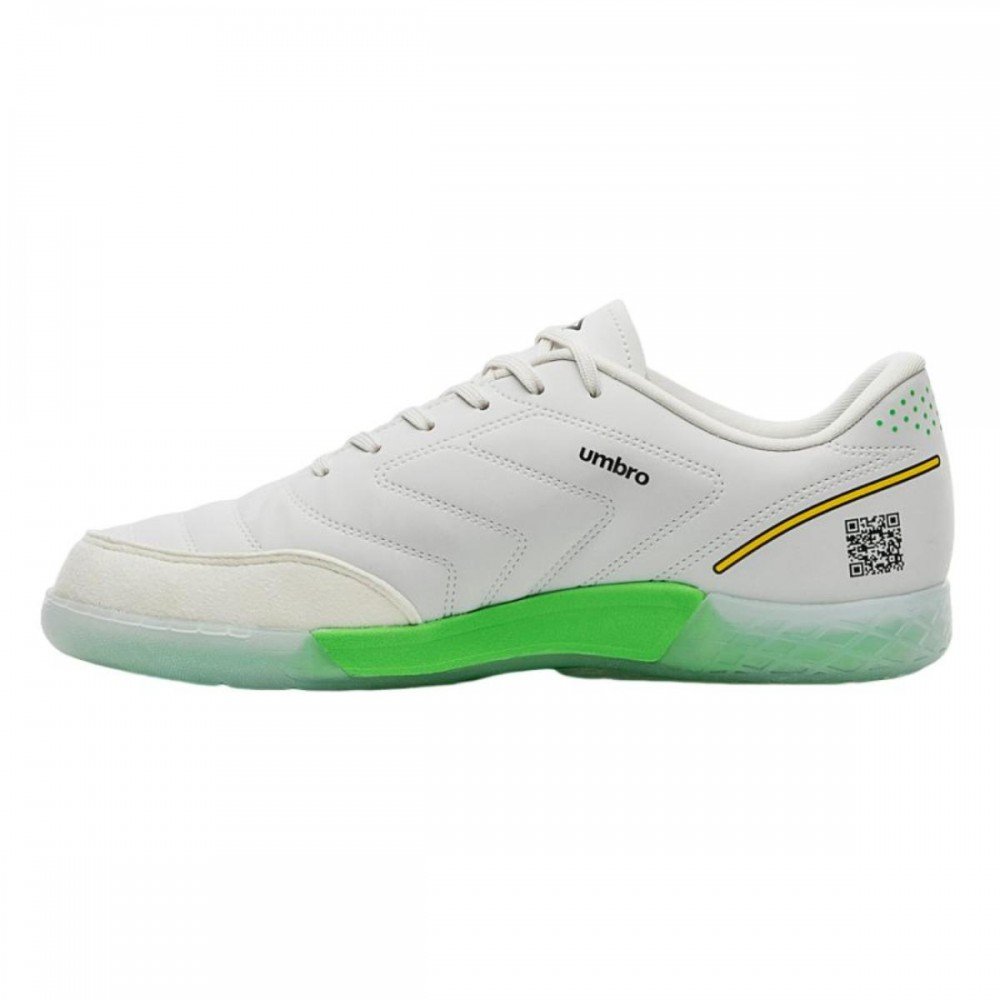 Chuteira Umbro Br Futsal 256 Futsal Indoor Masculino Branco 2