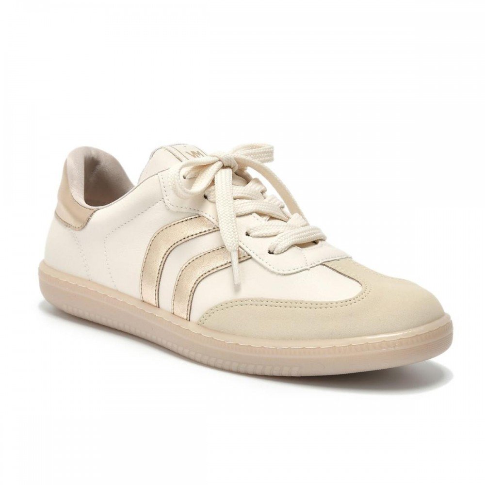 Tenis Via Marte 129-003-01 Feminino Bege 1