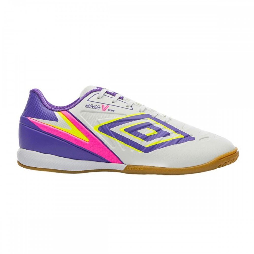 Chuteira Umbro Sala V Club 206 Futsal Indoor Masculino Cinza 1