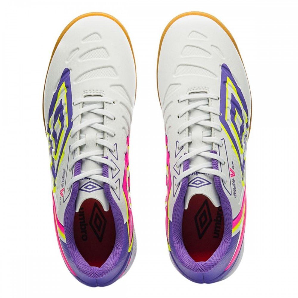 Chuteira Umbro Sala V Club 206 Futsal Indoor Masculino Cinza 4