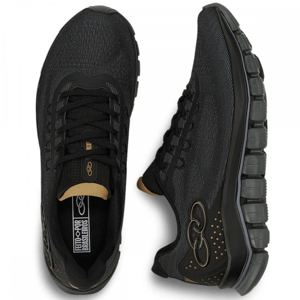 Tenis Olympikus Bloco Preto Masculino Preto 3