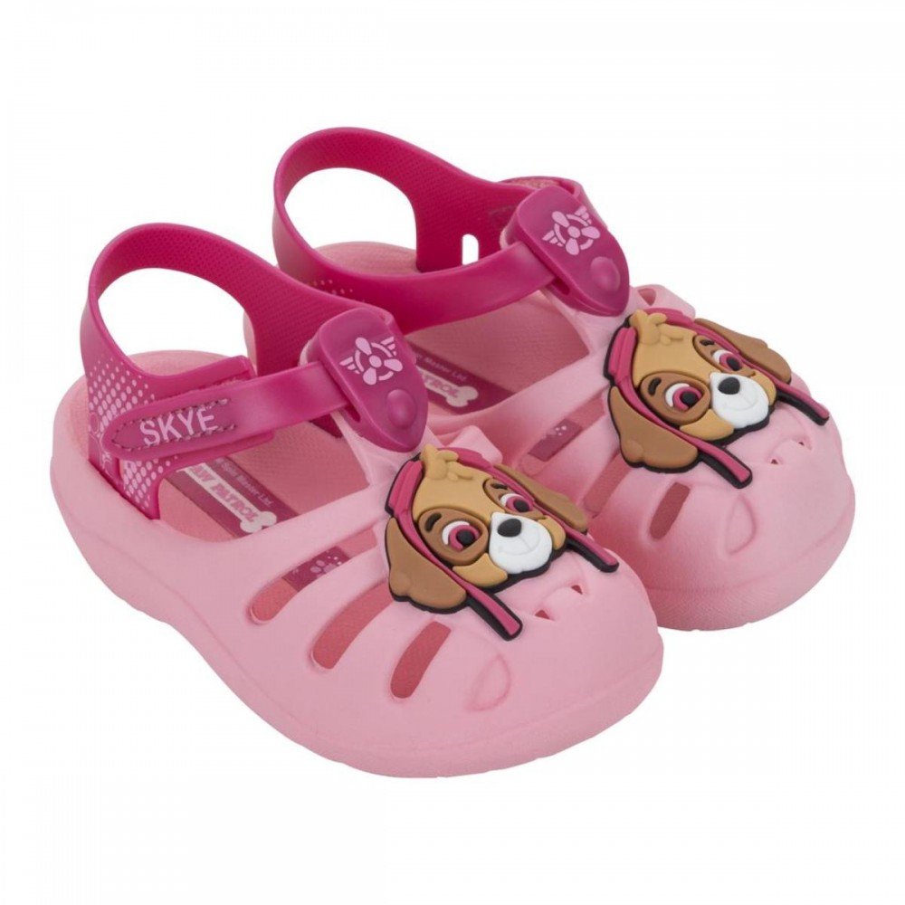 Sandalia Grendene Kids 22710bj Patrulha Canina Infantil Rosa 1