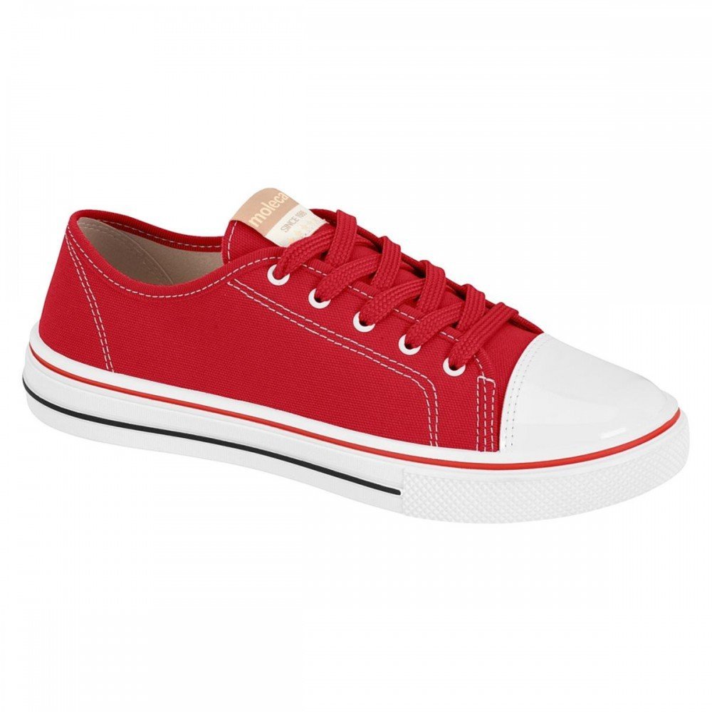 Tenis Moleca 5796.204 Star Feminino Vermelho 1