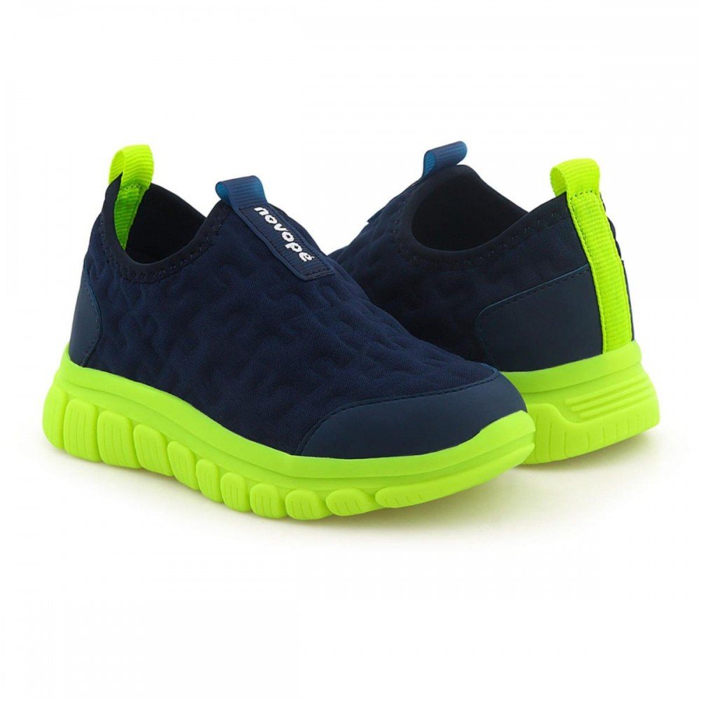 Tenis Novopé 99001490 Auti 1 Infantil Azul Escuro 4