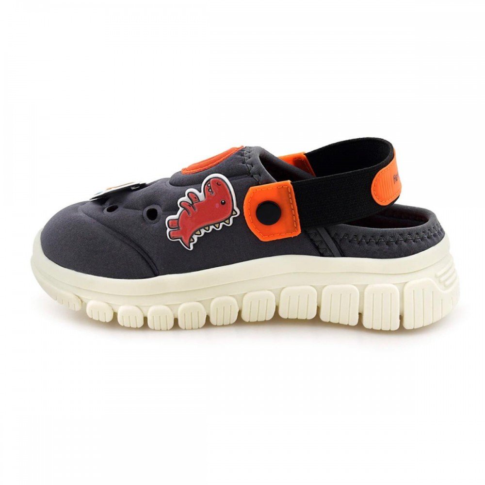 Sandalia Novopé 99001290-1123 Infantil Cinza 3