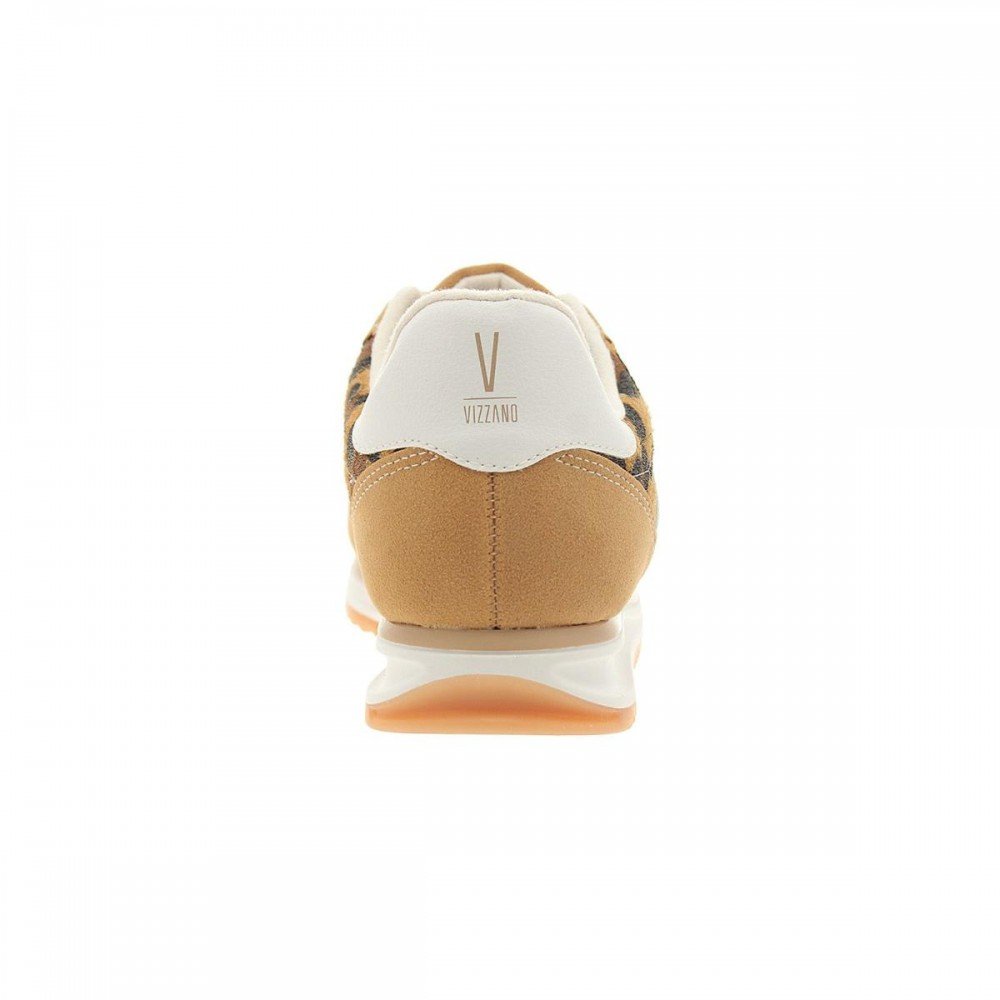 Tenis Vizzano 1450.102.29615 Onça Feminino Bege 4