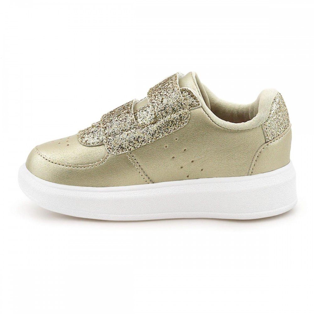 Tenis Novopé 98001012-3570 Infantil Dourado 3
