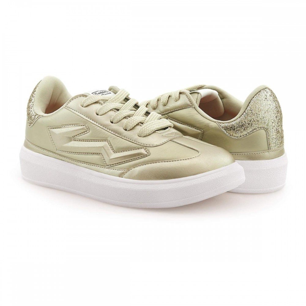 Tenis Itweens 98002124-3685 Infantil Dourado 4