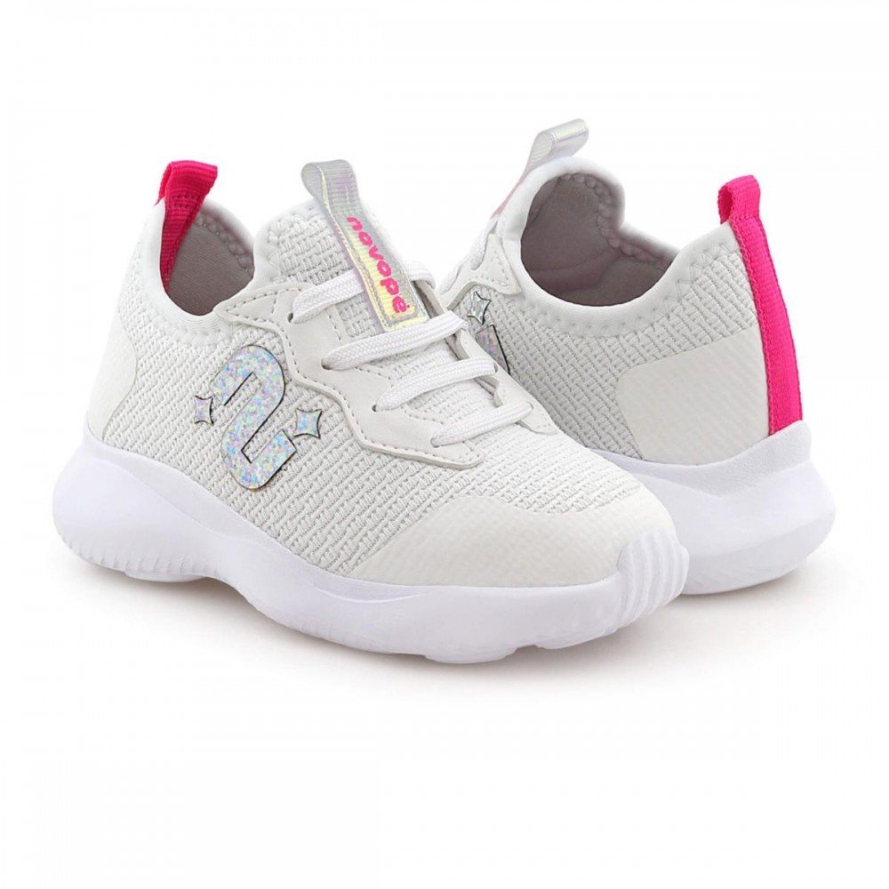 Tenis Novopé 36101011-1776 Infantil Branco 4