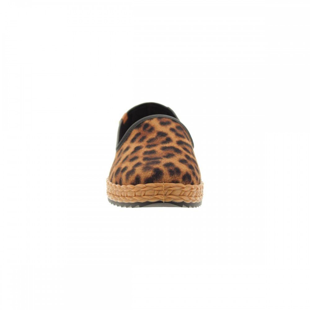 Sapatilha Moleca 5696.304.29524 Onça Feminino Marrom 3