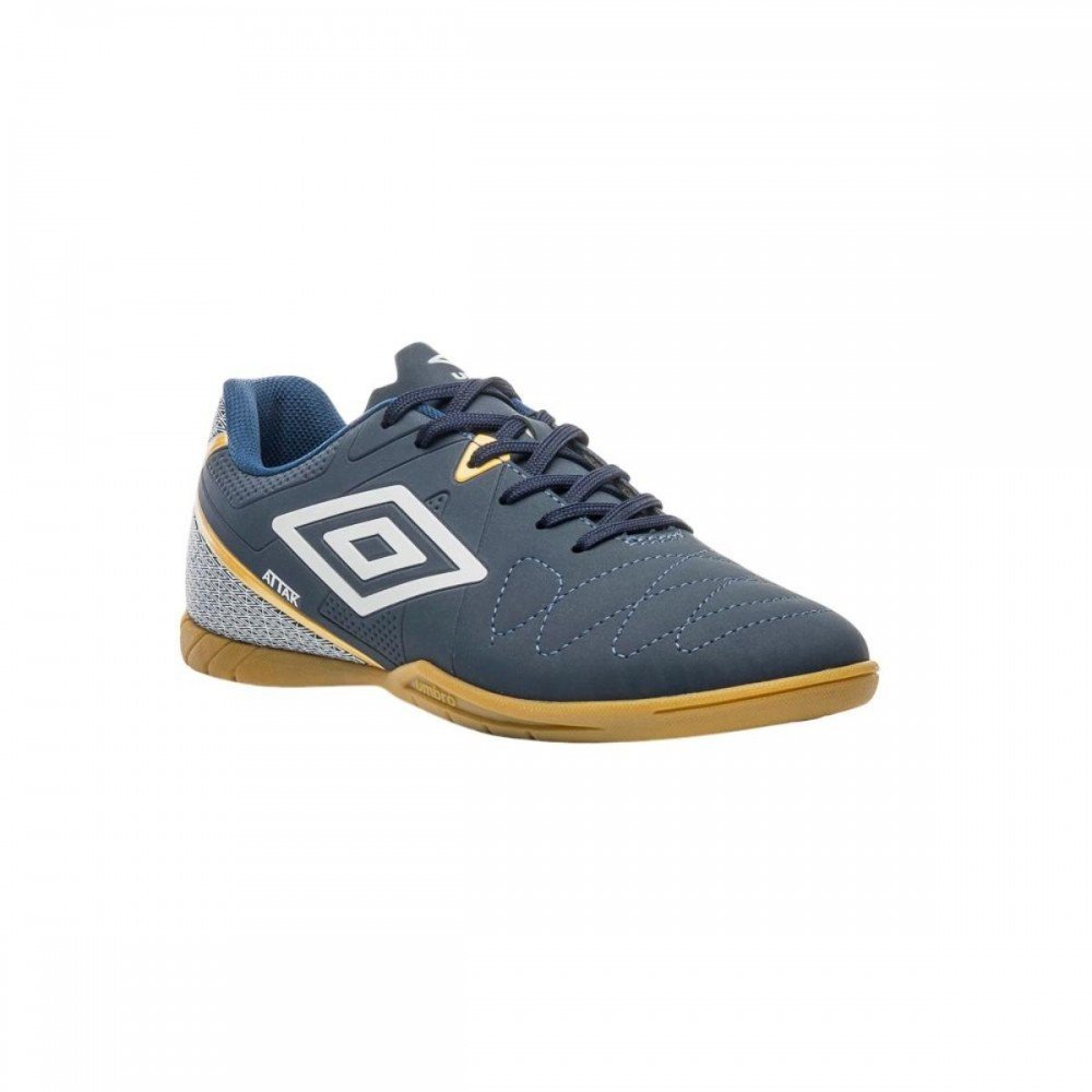 Chuteira Umbro Attak Eternal 729 Indoor Masculino Azul Escuro 3