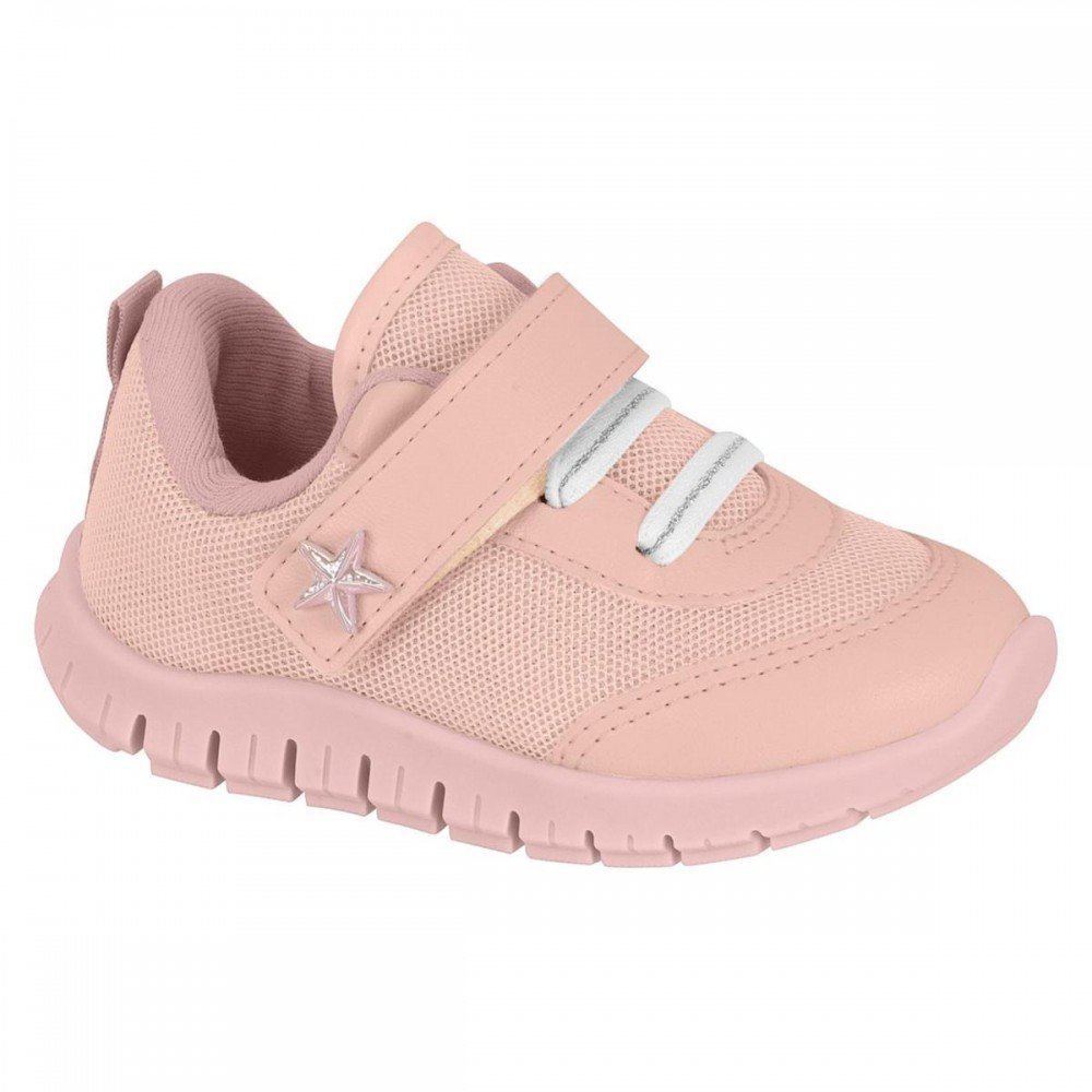 Tenis Molekinha 2736.104 Infantil Rosa 1