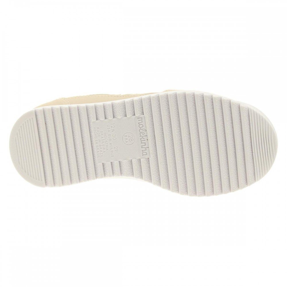 Tenis Molekinha 2583.203 Infantil Bege 7