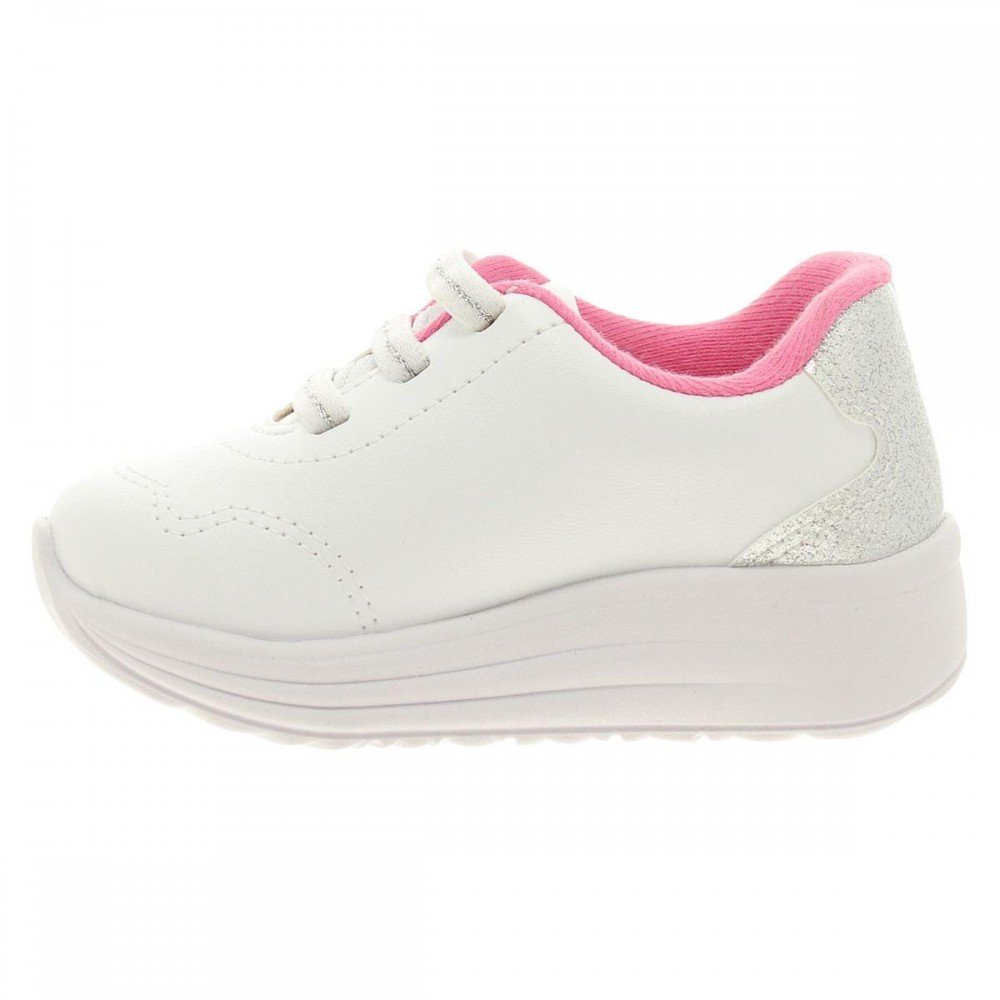Tenis Molekinha 2731.510 Led Infantil Branco 2