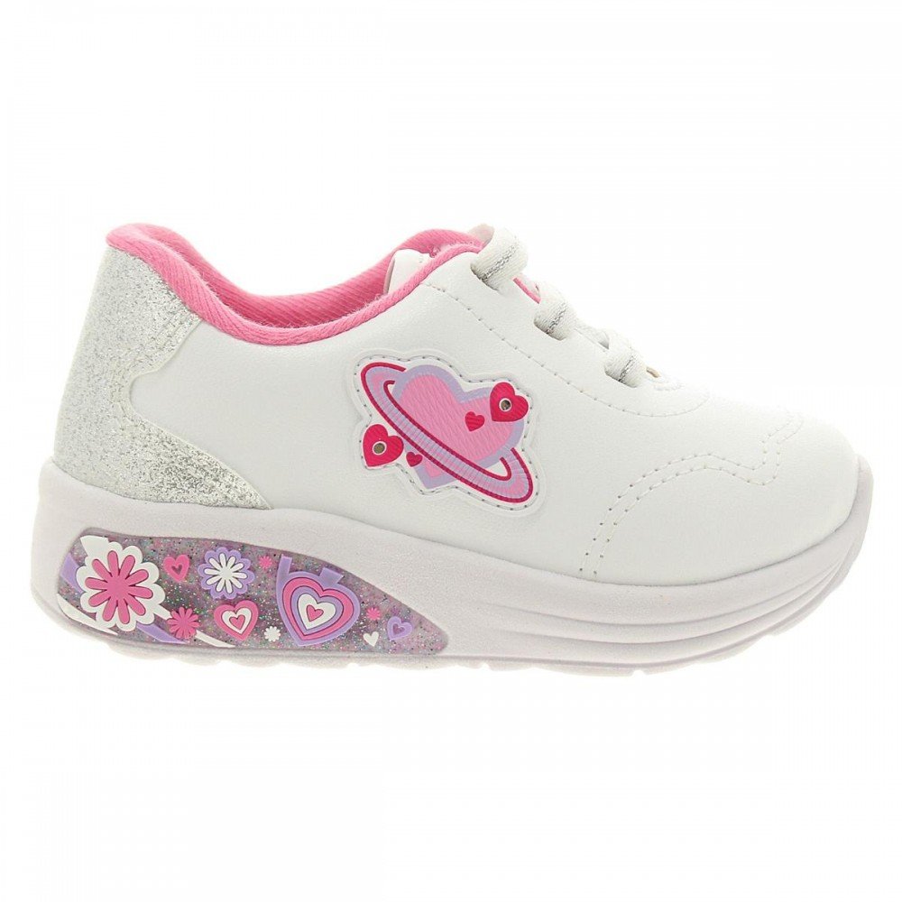 Tenis Molekinha 2731.510 Led Infantil Branco 5