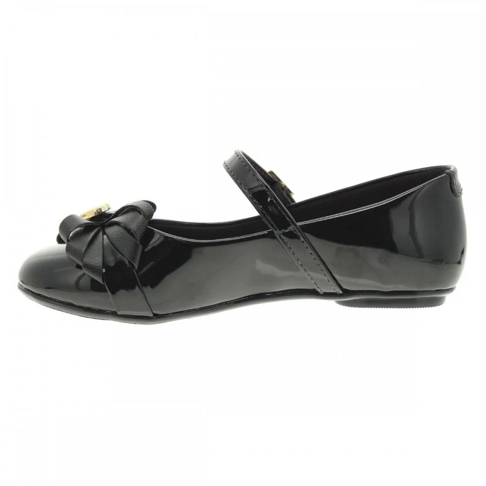 Sapatilha Molekinha 2083.1123 Infantil Preto 2