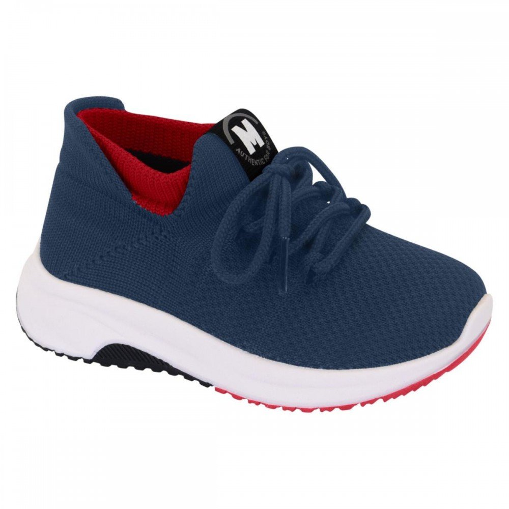 Tenis Molekinho 2634.107 Infantil Azul Escuro 1