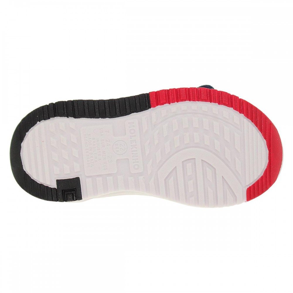 Tenis Molekinho 2634.107 Infantil Azul Escuro 7