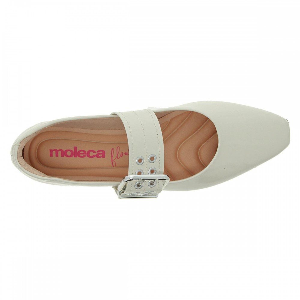 Sapatilha Moleca 5821.103 Feminino Branco 6