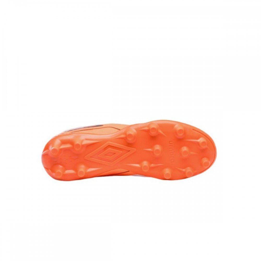 Chuteira Umbro Fifty Vi Jr 261 Campo Infantil Branco 5