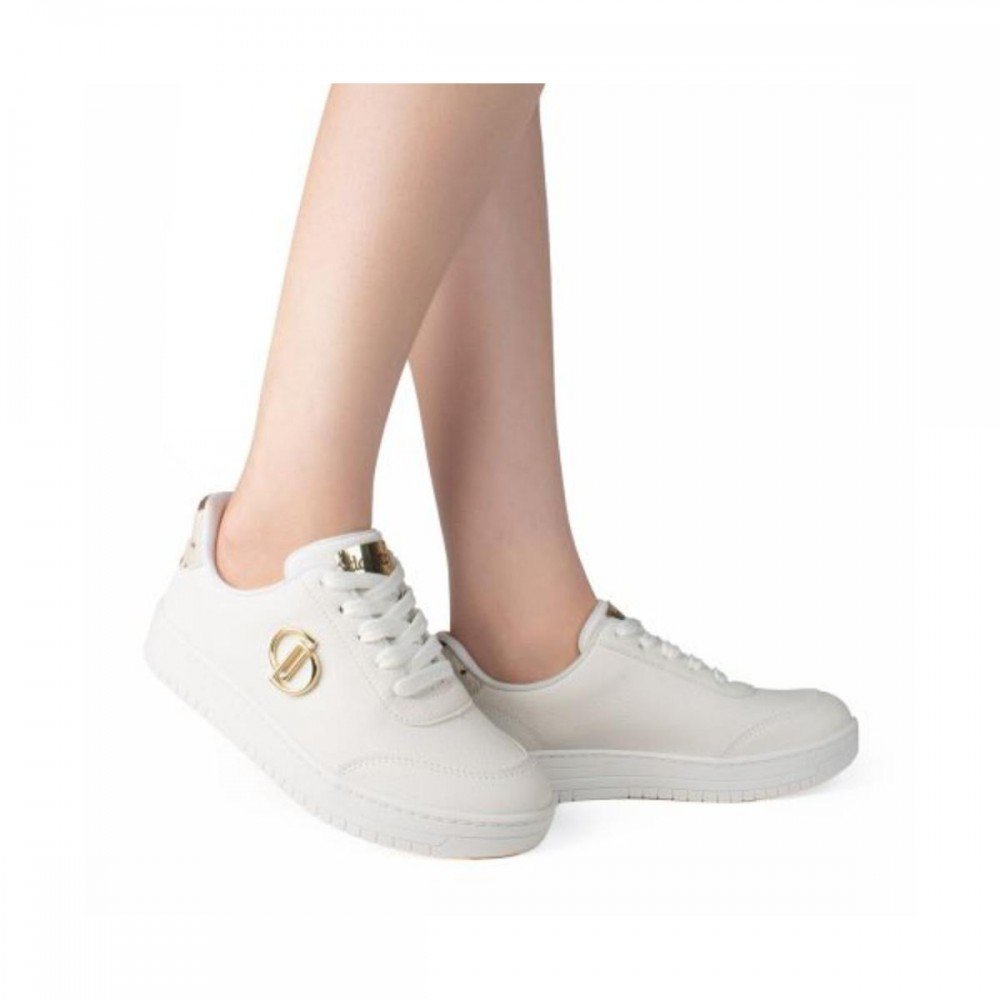 Tenis Dakota D0182 Flatform Feminino Branco 3