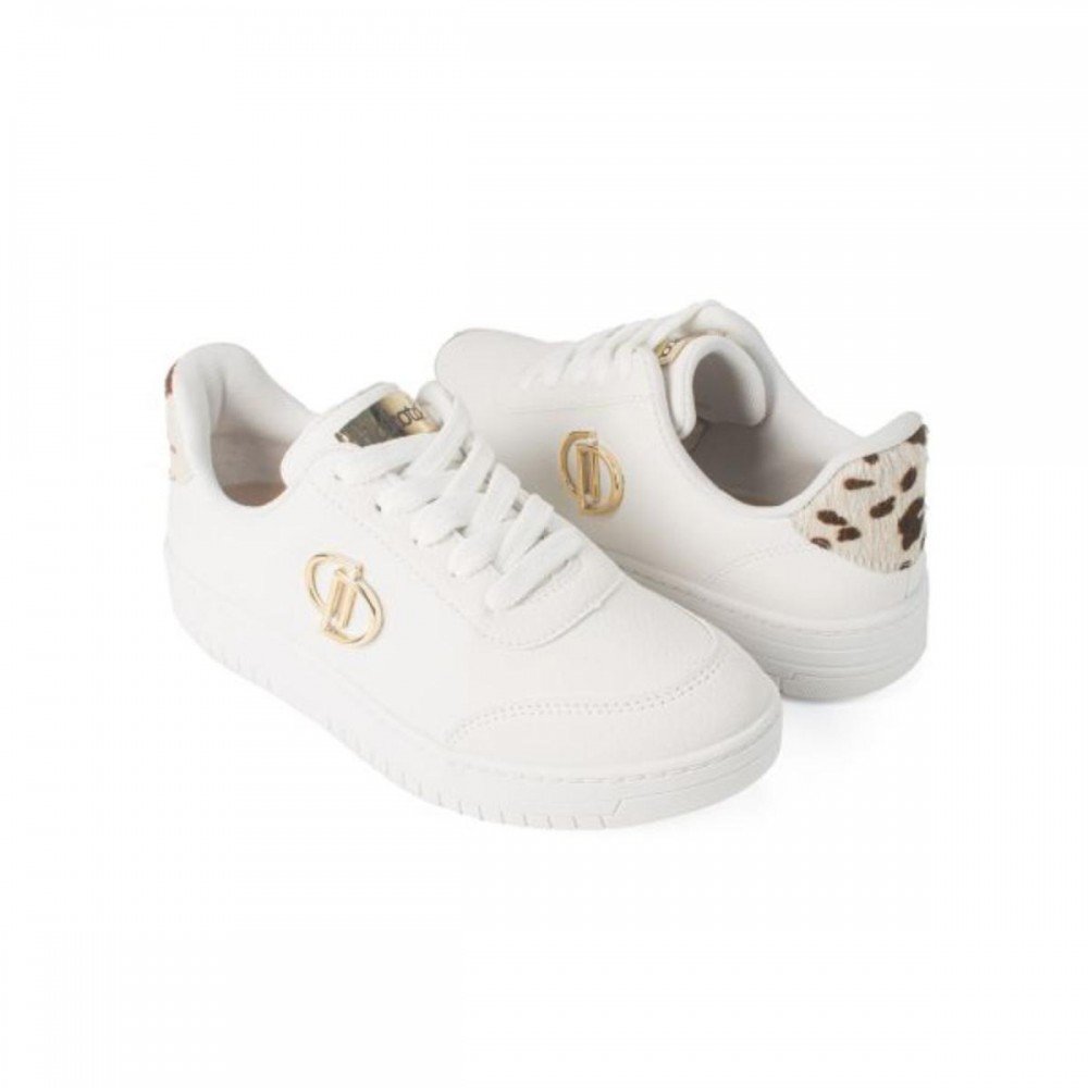Tenis Dakota D0182 Flatform Feminino Branco 4