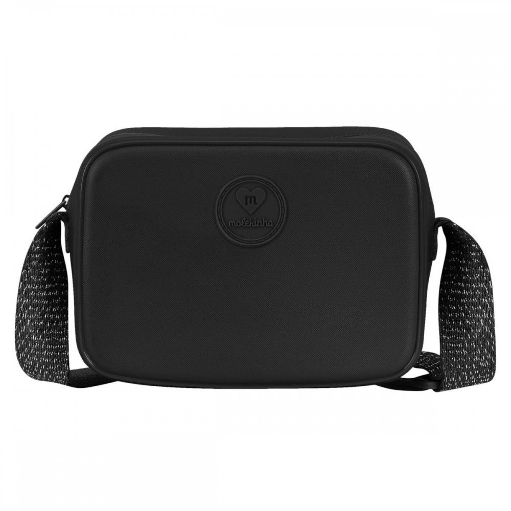 Bolsa Molekinha 20019.2.25030 Infantil Preto 1