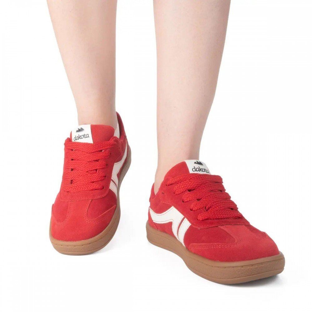 Tenis Dakota Da991 Feminino Vermelho 5
