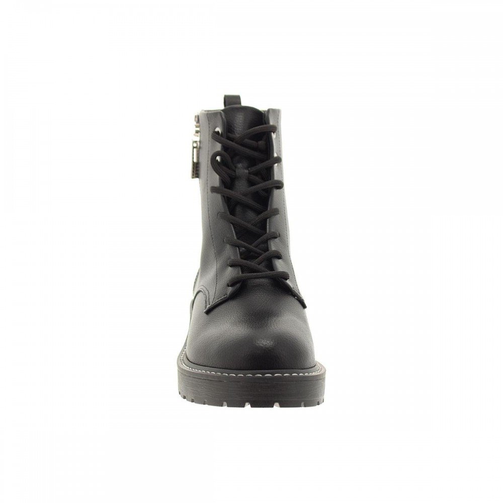 Bota Vizzano 3103.102 Coturno Tratorado Feminino Preto 3