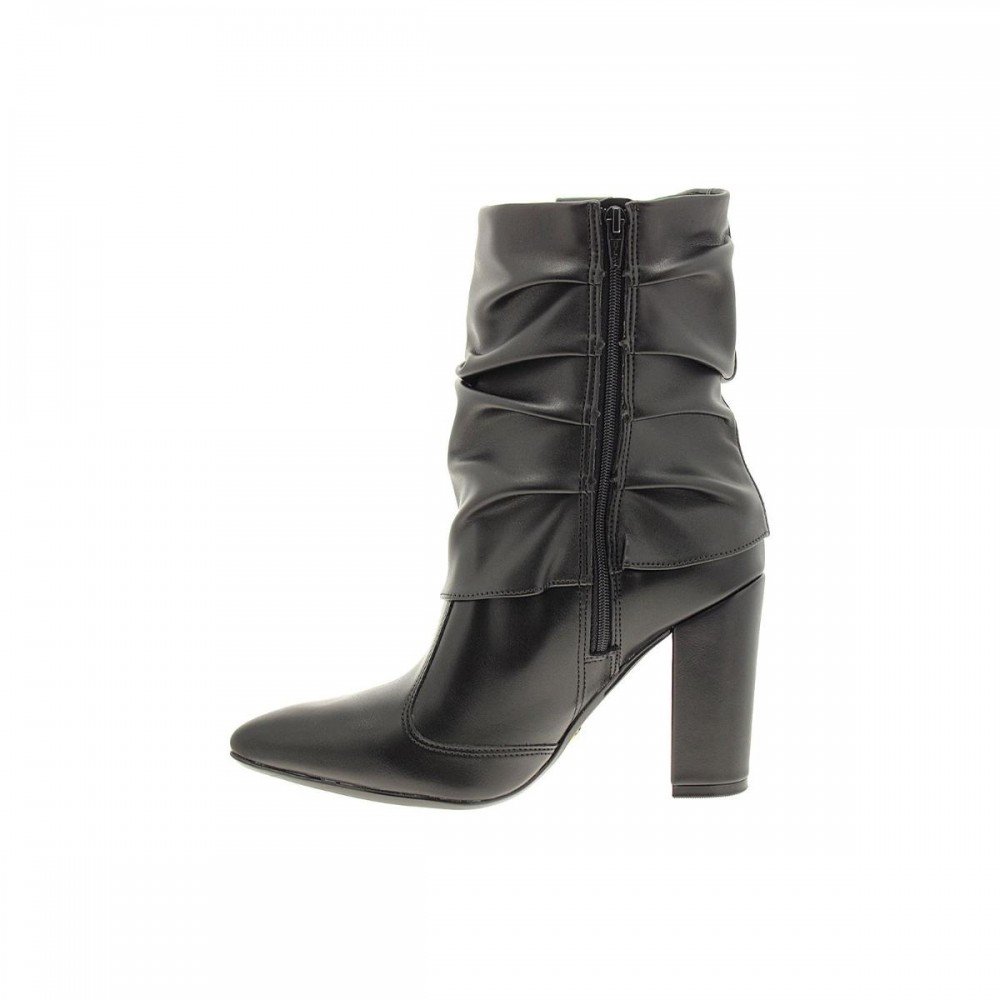 Bota Vizzano 3105.102 Salto Grosso Feminino Preto 2