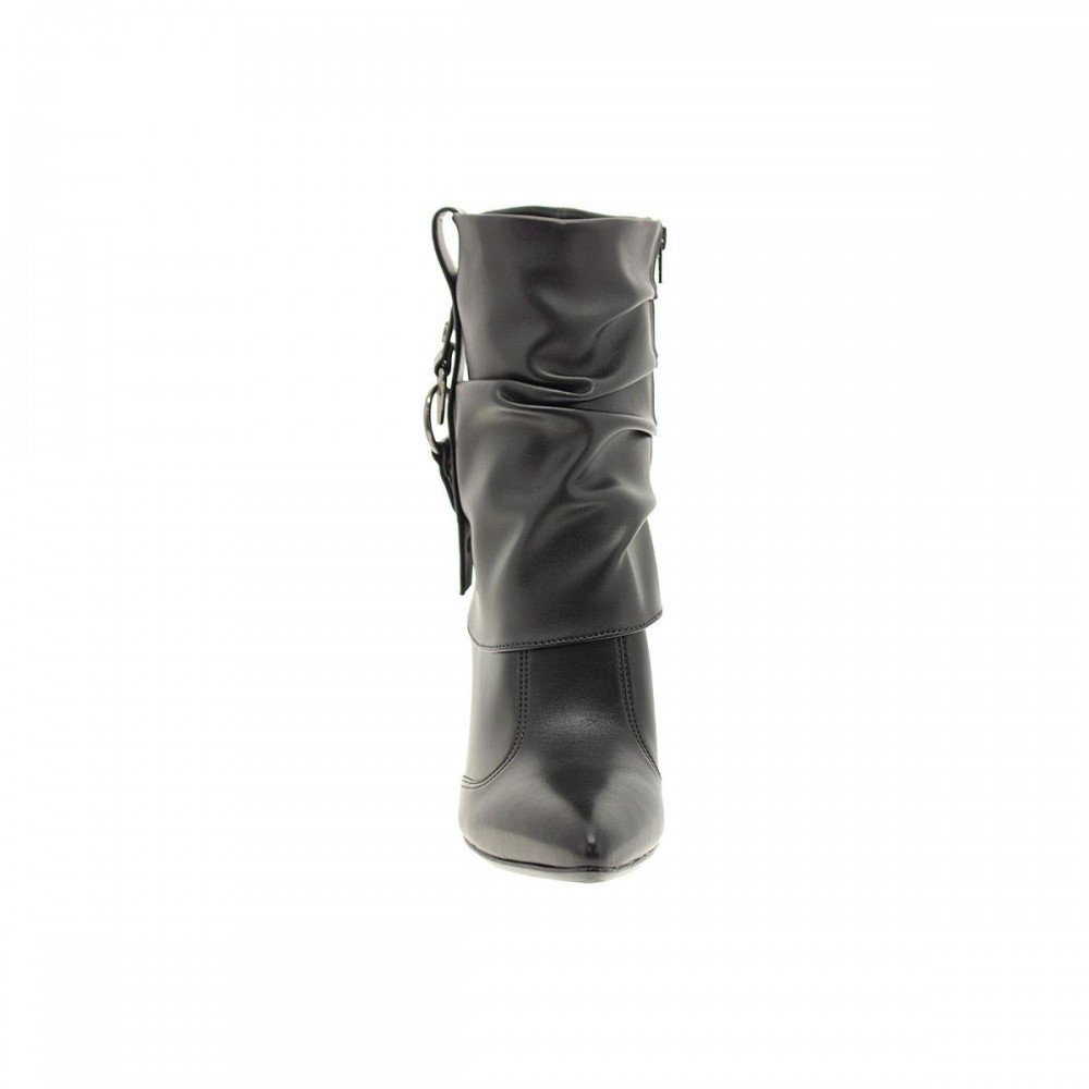 Bota Vizzano 3105.102 Salto Grosso Feminino Preto 3