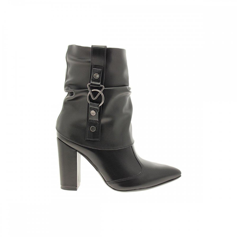 Bota Vizzano 3105.102 Salto Grosso Feminino Preto 6