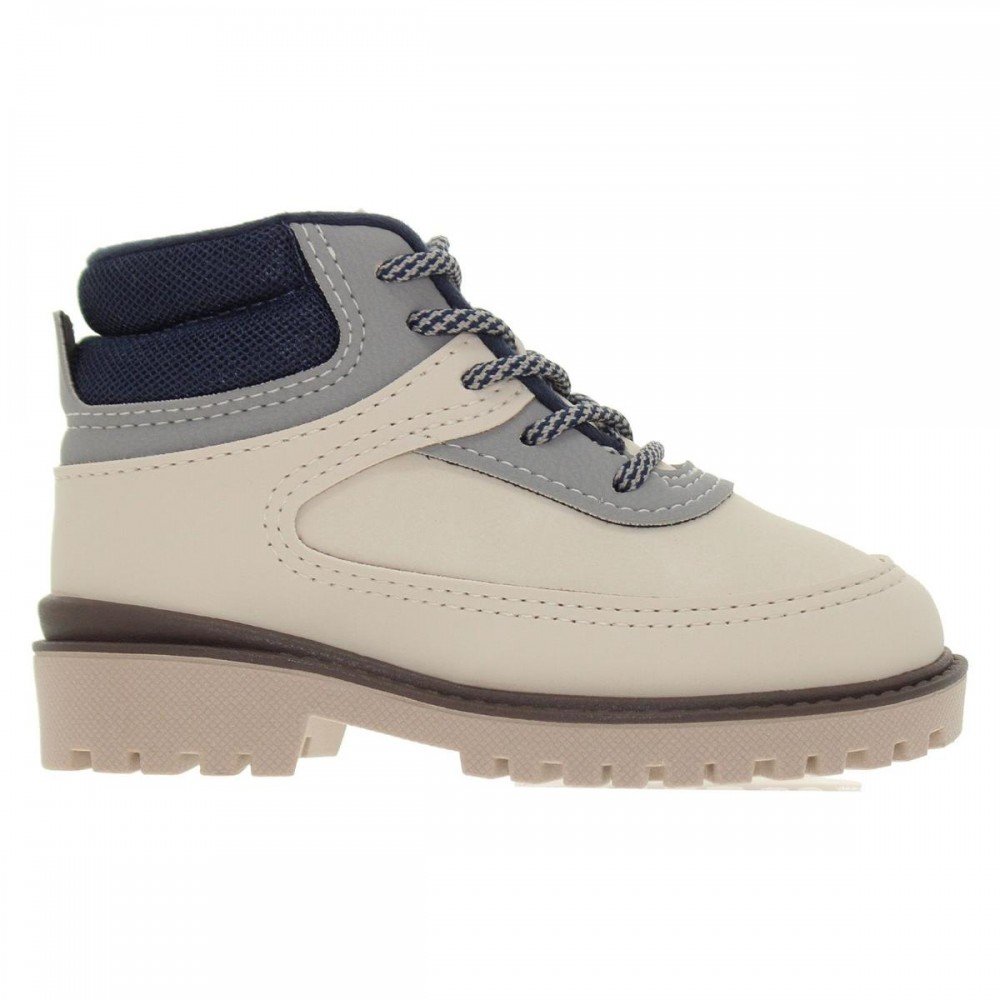 Bota Molekinho 2144.233 Coturno Infantil Off White 5
